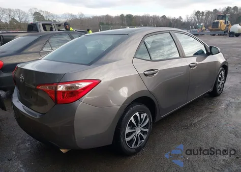 2017 Toyota Corolla Le z USA, uszkodzony, nr VIN 2T1BURHE5HC830864